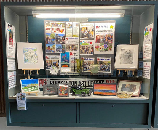 Art Show at the Pleasanton Library, CA