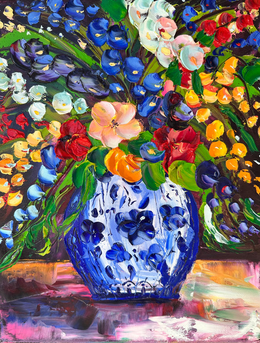 Chinoiserie Blooms, 2024