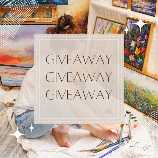 October Art GIVEAWAY Starts Today!